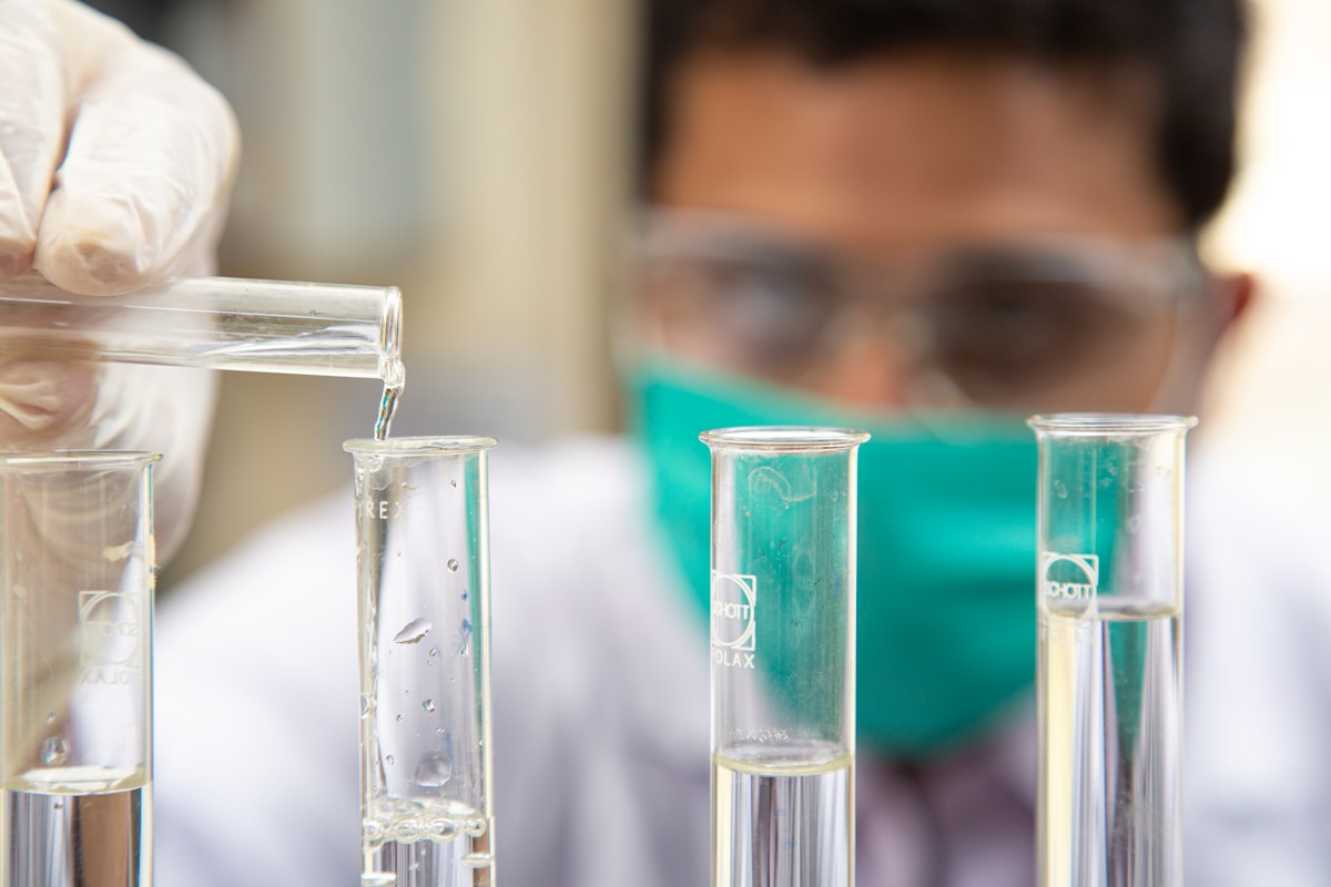 Precise lab work in progress